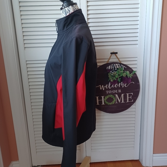 Coal Harbour Ladies Small Soft Shell Jacket Embroidered Eagle And Feathers - Picture 6 of 11